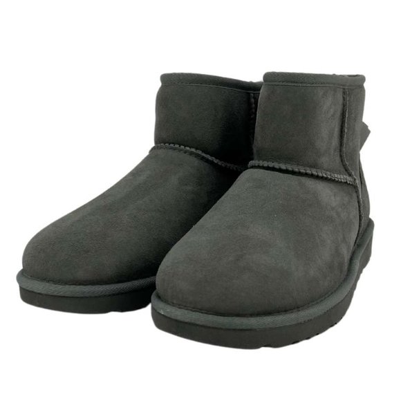 UGG | Women's Classic Mini II Boots | Grey | Size 9 - Picture 2 of 6